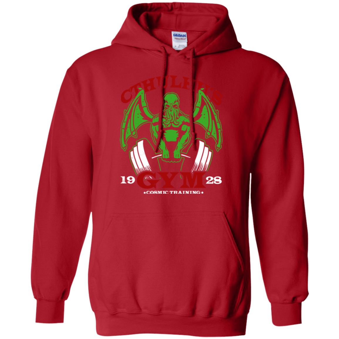 Sweatshirts Red / Small Cthulhu Gym Pullover Hoodie