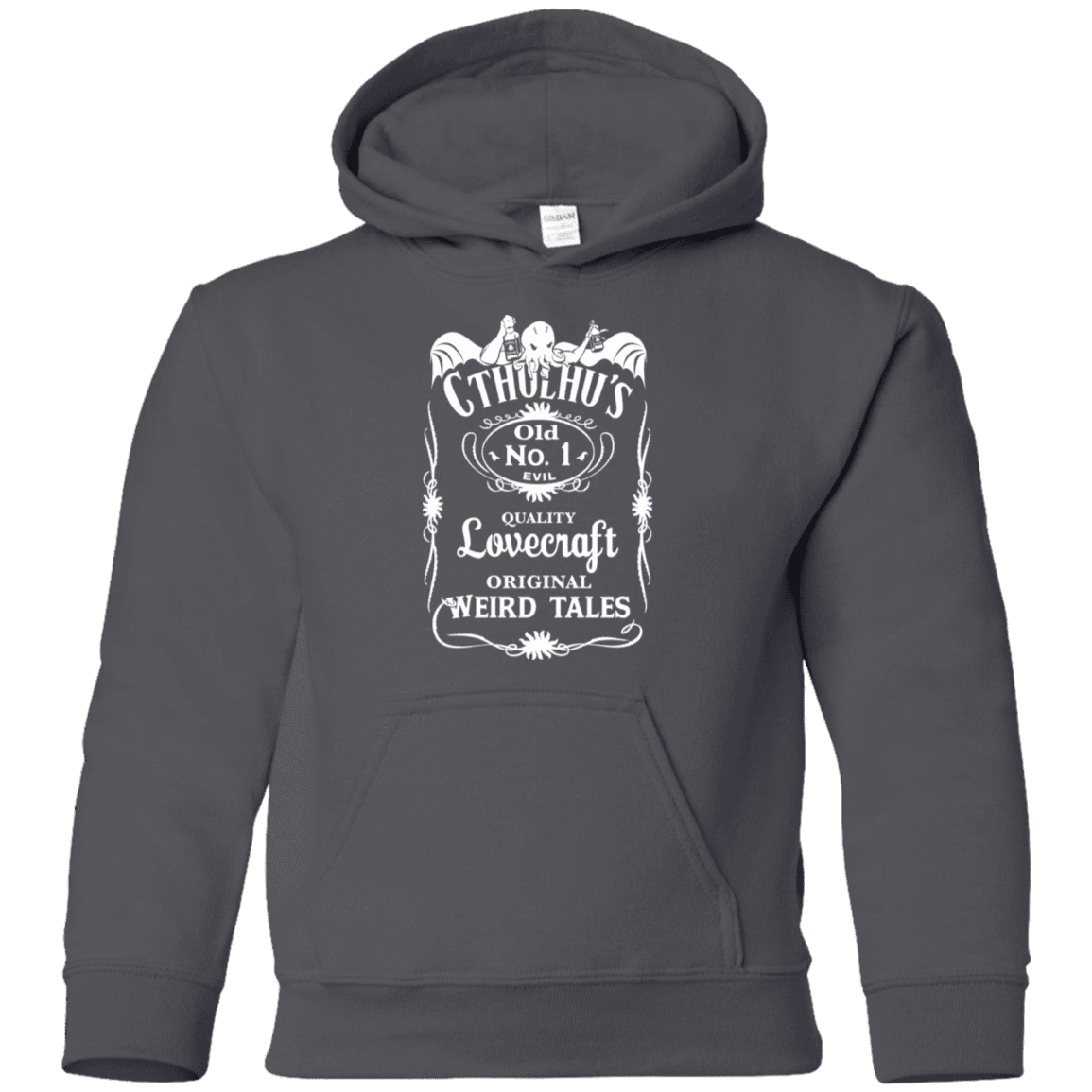 Sweatshirts Charcoal / YS Cthulhu's Youth Hoodie