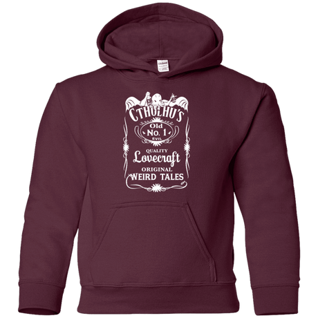 Sweatshirts Maroon / YS Cthulhu's Youth Hoodie