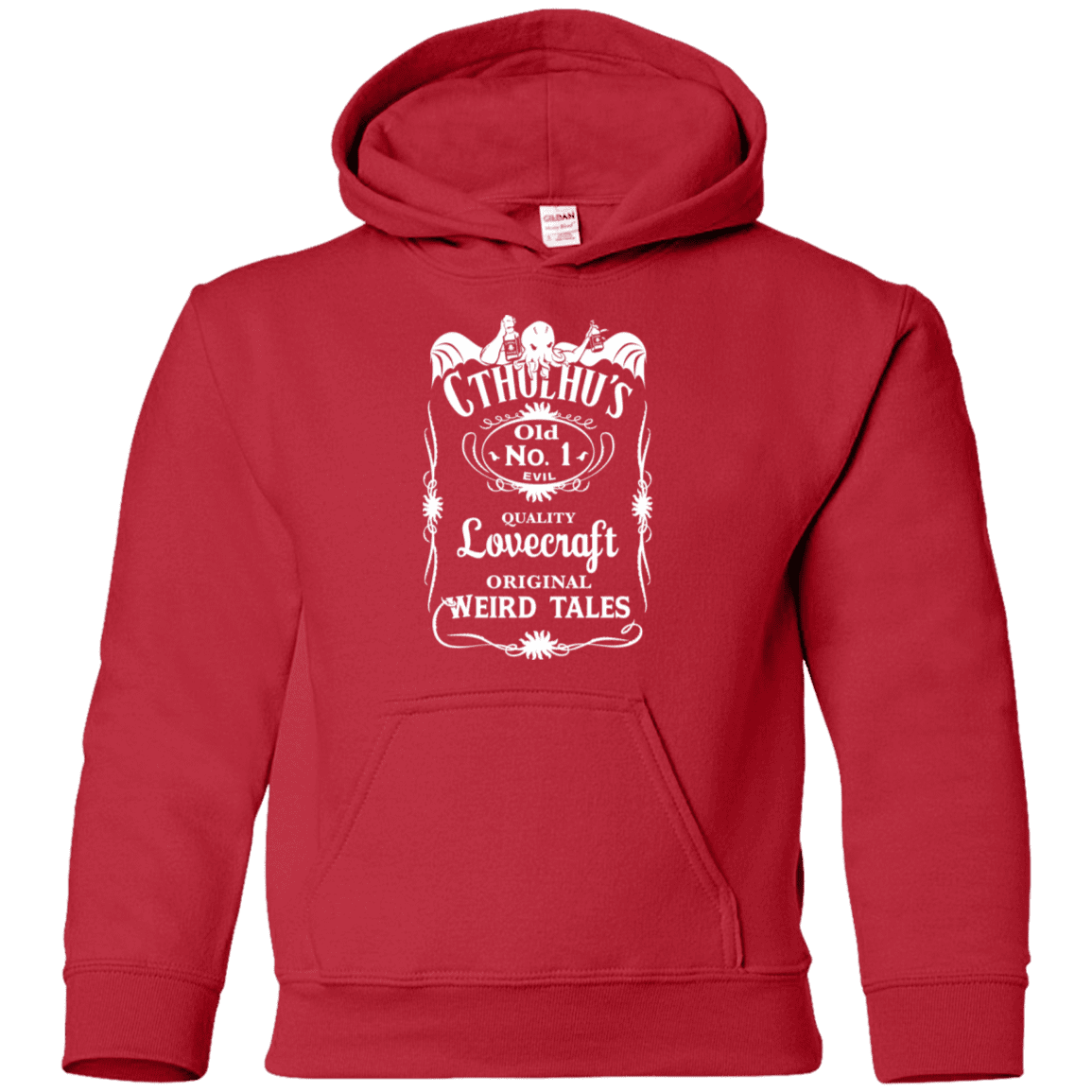 Sweatshirts Red / YS Cthulhu's Youth Hoodie