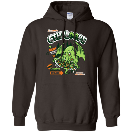 Sweatshirts Dark Chocolate / Small Cthuloops Pullover Hoodie