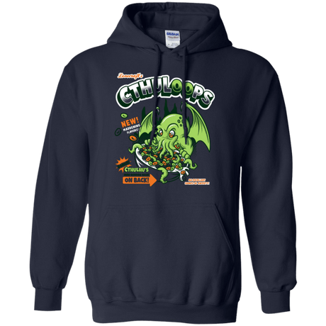 Sweatshirts Navy / Small Cthuloops Pullover Hoodie