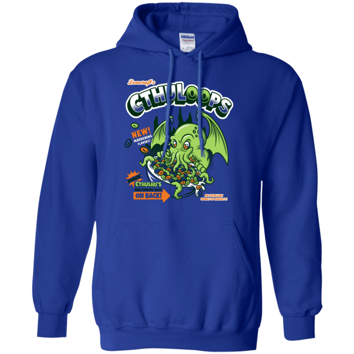 Sweatshirts Royal / Small Cthuloops Pullover Hoodie
