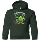 Sweatshirts Forest Green / YS Cthuloops Youth Hoodie