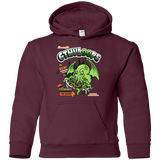 Sweatshirts Maroon / YS Cthuloops Youth Hoodie