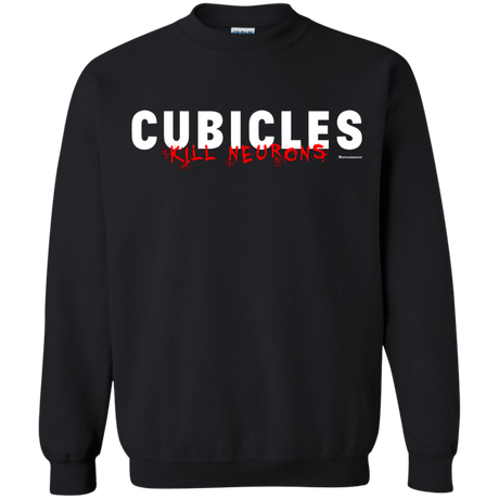 Sweatshirts Black / Small Cubicles Kill Neurons Crewneck Sweatshirt