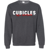 Sweatshirts Dark Heather / Small Cubicles Kill Neurons Crewneck Sweatshirt