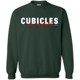 Sweatshirts Forest Green / Small Cubicles Kill Neurons Crewneck Sweatshirt