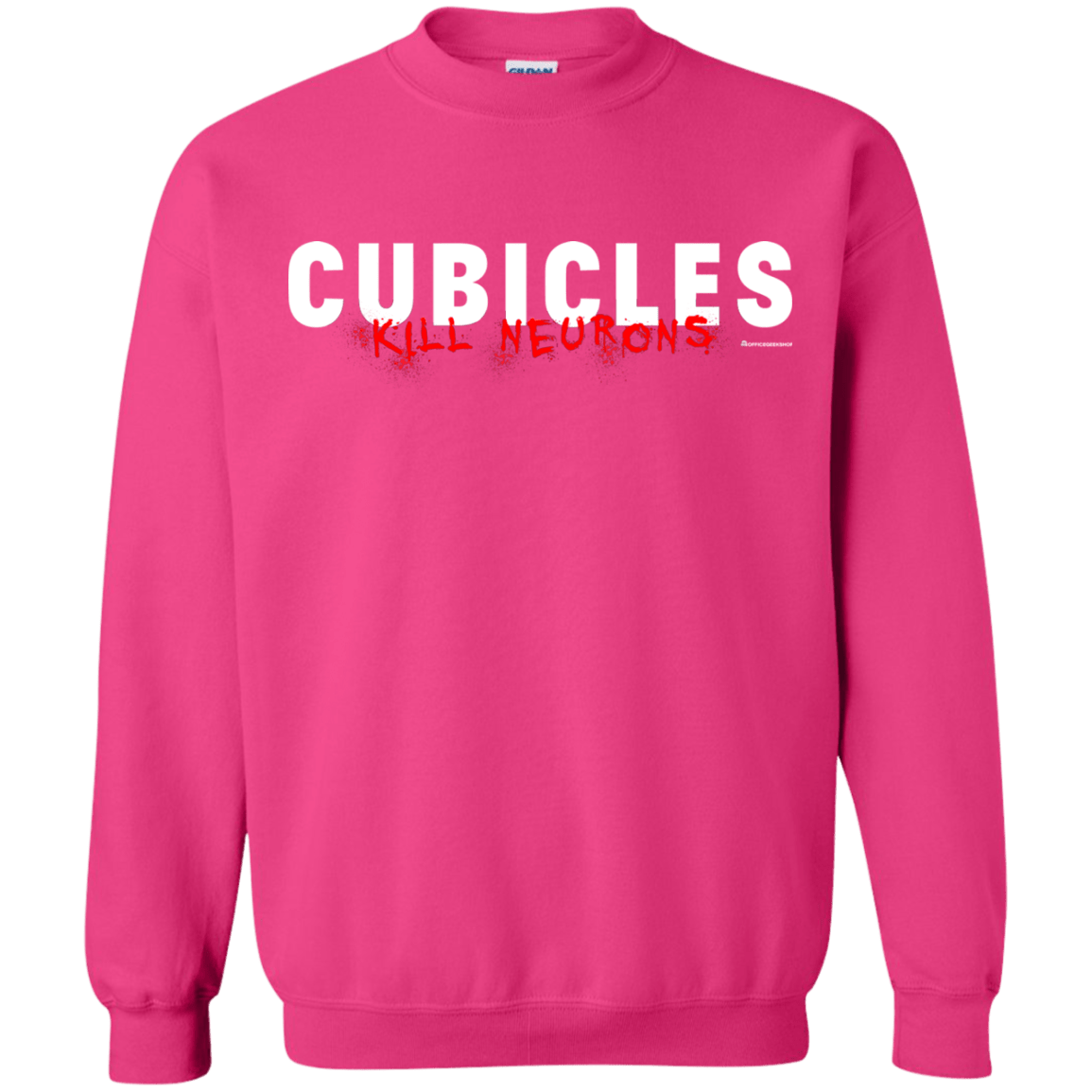 Sweatshirts Heliconia / Small Cubicles Kill Neurons Crewneck Sweatshirt
