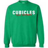 Sweatshirts Irish Green / Small Cubicles Kill Neurons Crewneck Sweatshirt