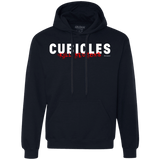 Sweatshirts Navy / Small Cubicles Kill Neurons Premium Fleece Hoodie