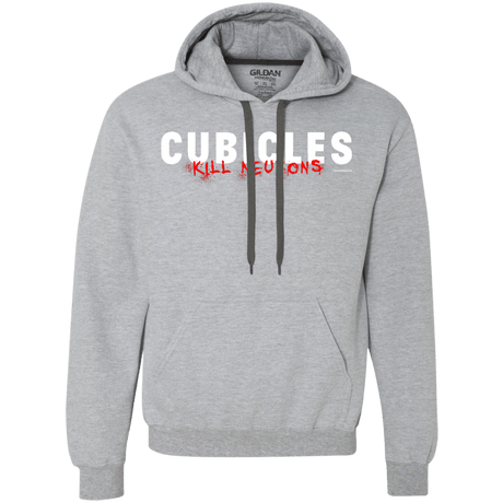 Sweatshirts Sport Grey / Small Cubicles Kill Neurons Premium Fleece Hoodie