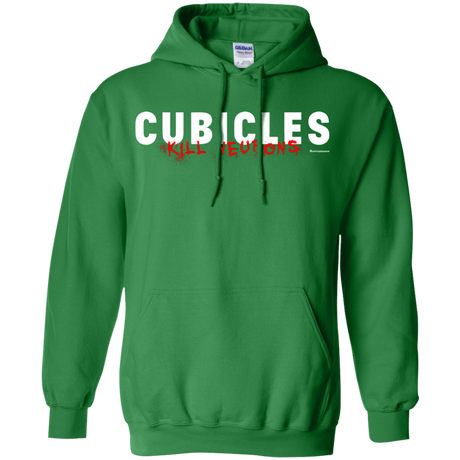 Sweatshirts Irish Green / Small Cubicles Kill Neurons Pullover Hoodie