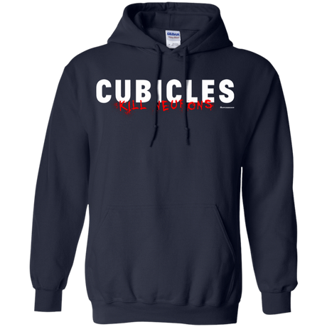 Sweatshirts Navy / Small Cubicles Kill Neurons Pullover Hoodie