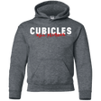 Sweatshirts Dark Heather / YS Cubicles Kill Neurons Youth Hoodie