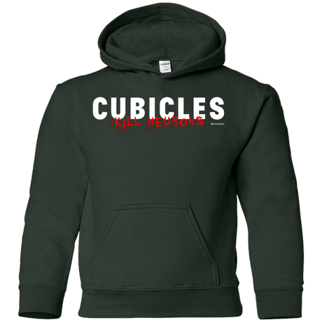 Sweatshirts Forest Green / YS Cubicles Kill Neurons Youth Hoodie