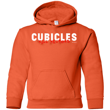 Sweatshirts Orange / YS Cubicles Kill Neurons Youth Hoodie