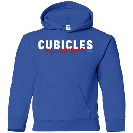 Sweatshirts Royal / YS Cubicles Kill Neurons Youth Hoodie
