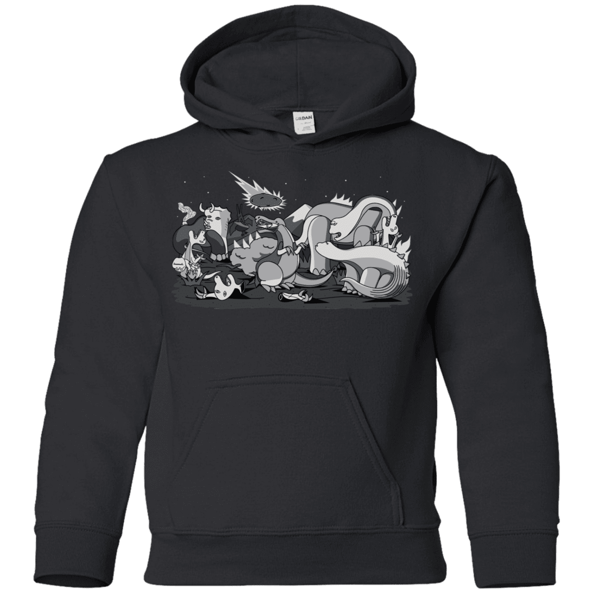Sweatshirts Black / YS Cubistextinction Youth Hoodie