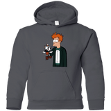 Sweatshirts Charcoal / YS Cup 101 Youth Hoodie