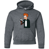 Sweatshirts Dark Heather / YS Cup 101 Youth Hoodie