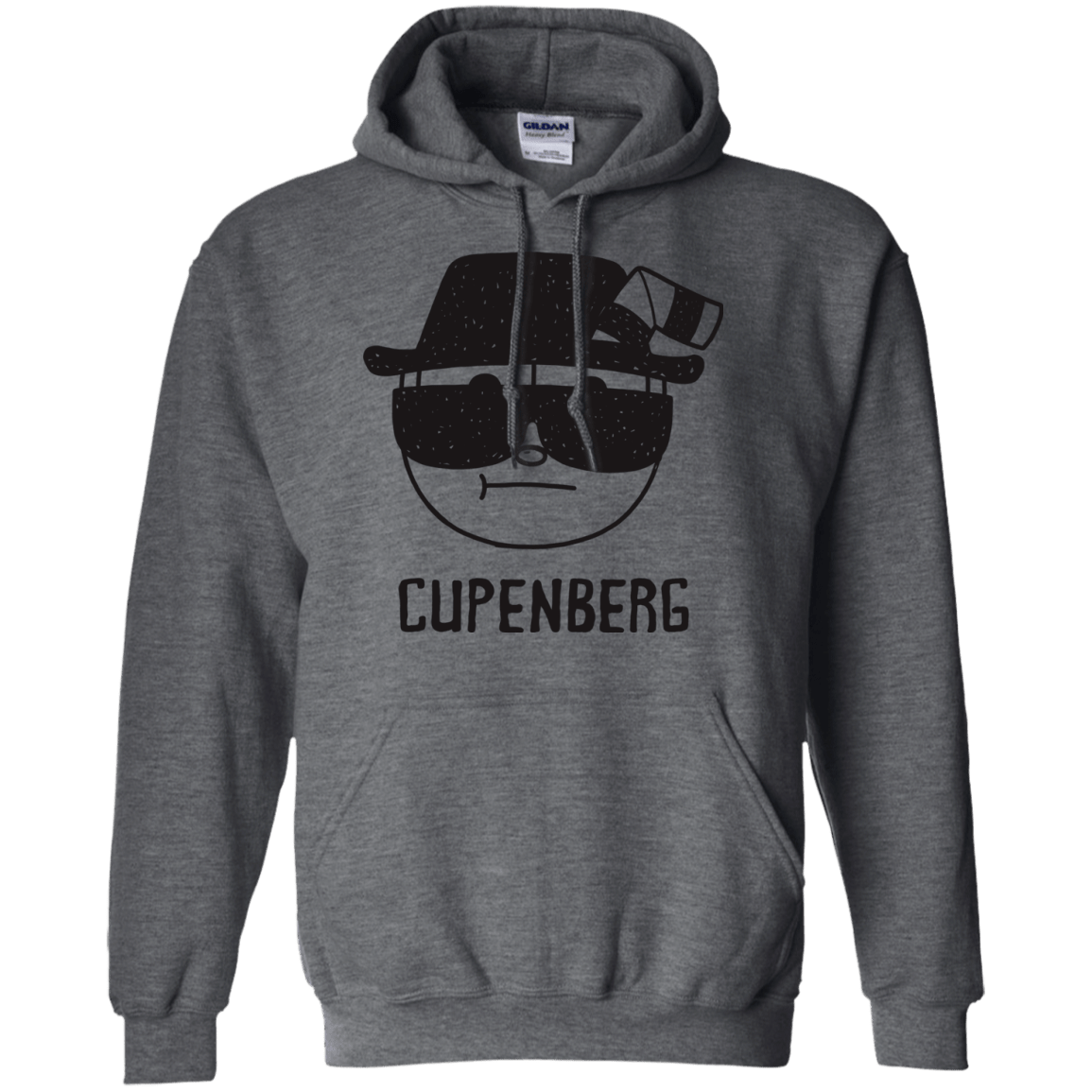 Sweatshirts Dark Heather / S Cupenberg Pullover Hoodie