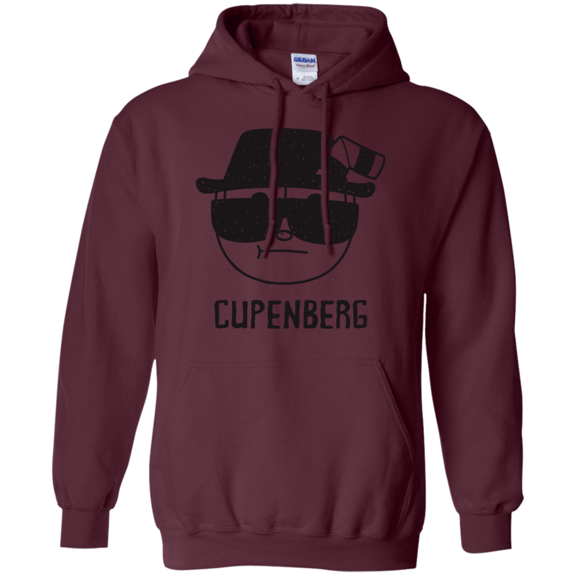 Sweatshirts Maroon / S Cupenberg Pullover Hoodie