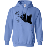 Sweatshirts Carolina Blue / S Curious Cat Pullover Hoodie