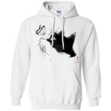 Sweatshirts White / S Curious Cat Pullover Hoodie