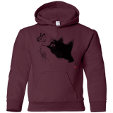 Sweatshirts Maroon / YS Curious Cat Youth Hoodie