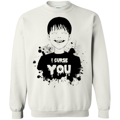 Sweatshirts White / Small Curse Crewneck Sweatshirt