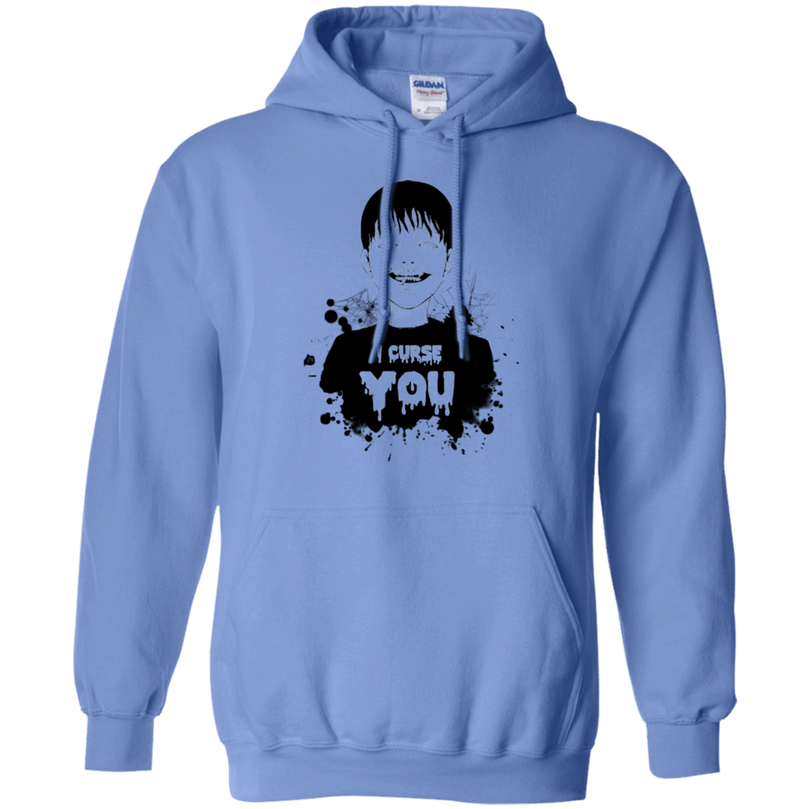 Sweatshirts Carolina Blue / Small Curse Pullover Hoodie