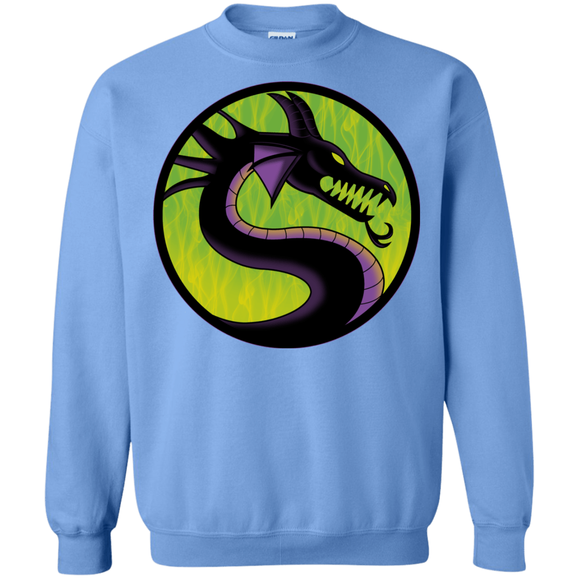 Sweatshirts Carolina Blue / S Cursed Kombat Crewneck Sweatshirt