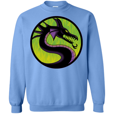Sweatshirts Carolina Blue / S Cursed Kombat Crewneck Sweatshirt