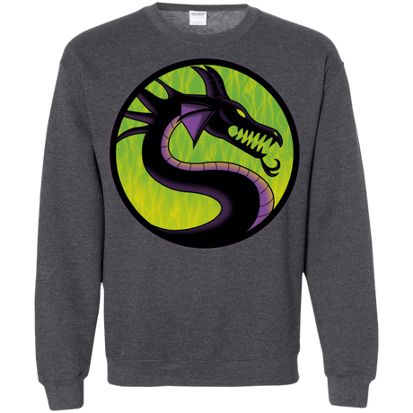 Sweatshirts Dark Heather / S Cursed Kombat Crewneck Sweatshirt