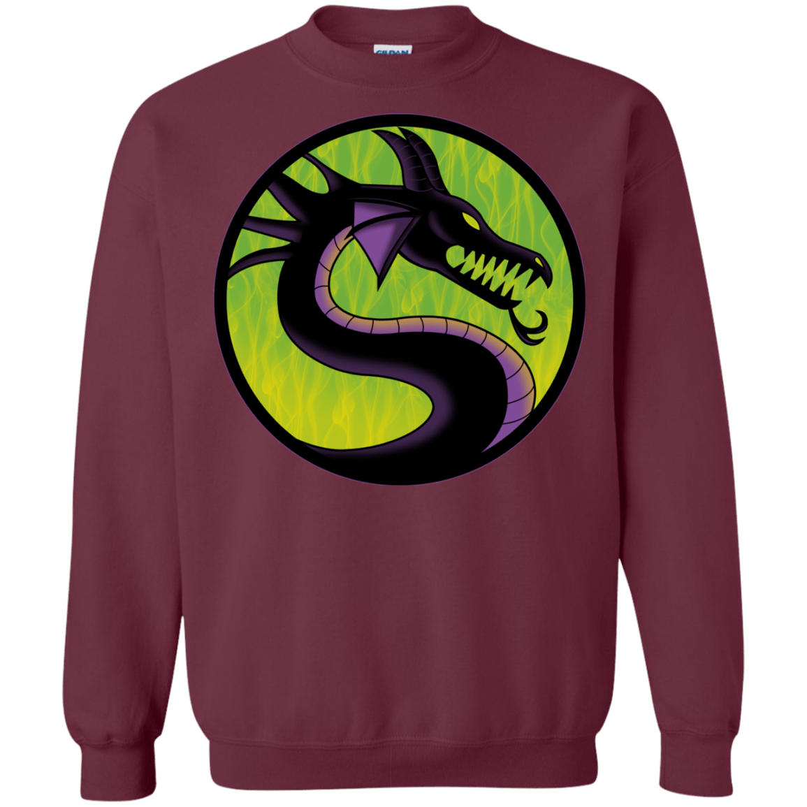 Sweatshirts Maroon / S Cursed Kombat Crewneck Sweatshirt