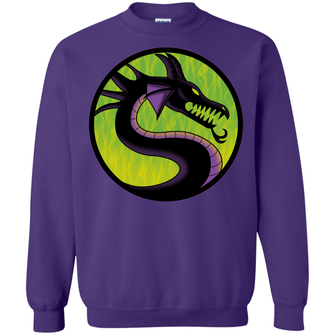 Sweatshirts Purple / S Cursed Kombat Crewneck Sweatshirt