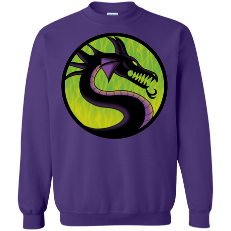 Sweatshirts Purple / S Cursed Kombat Crewneck Sweatshirt