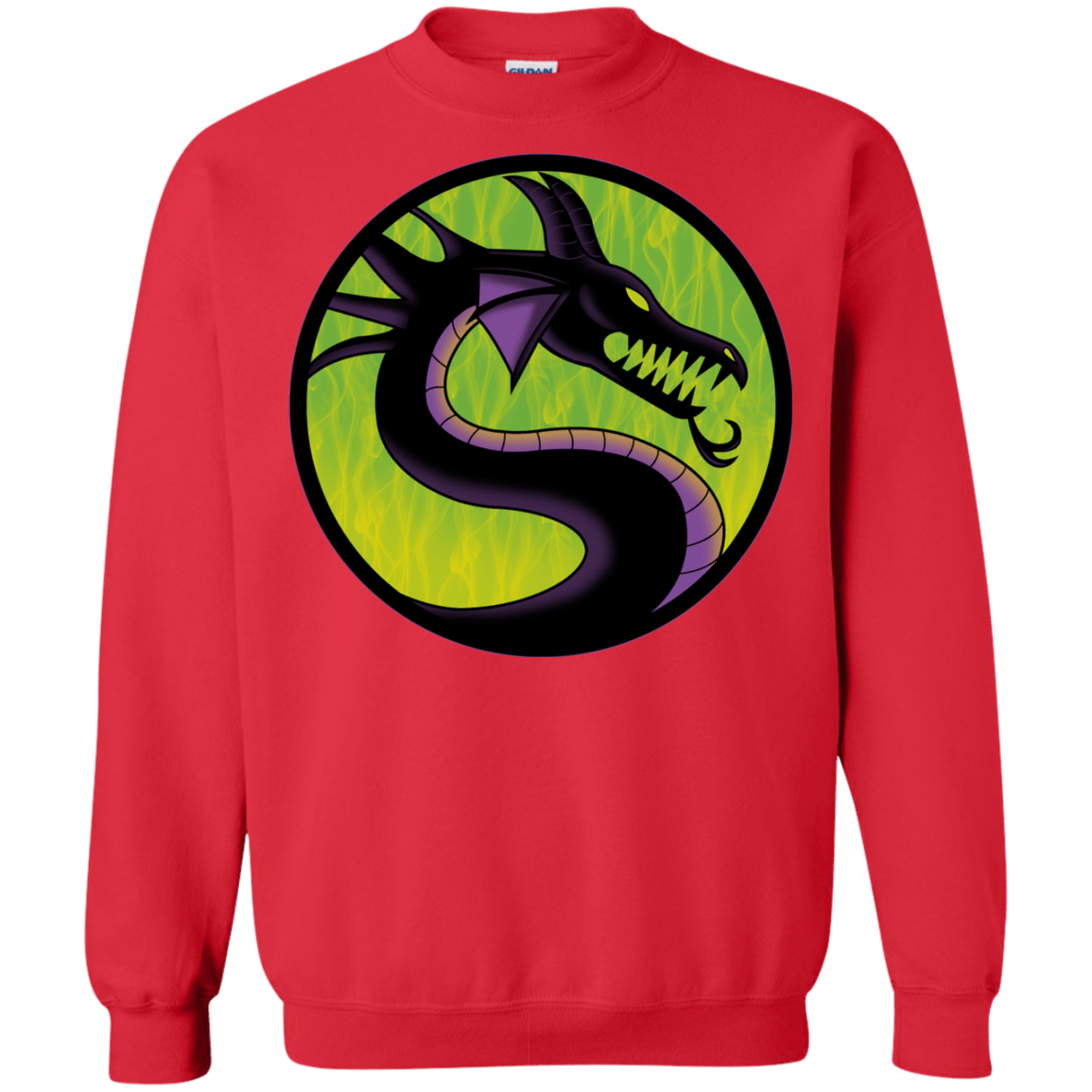 Sweatshirts Red / S Cursed Kombat Crewneck Sweatshirt