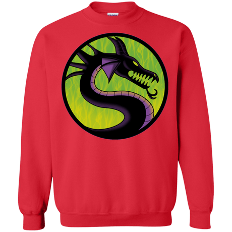 Sweatshirts Red / S Cursed Kombat Crewneck Sweatshirt