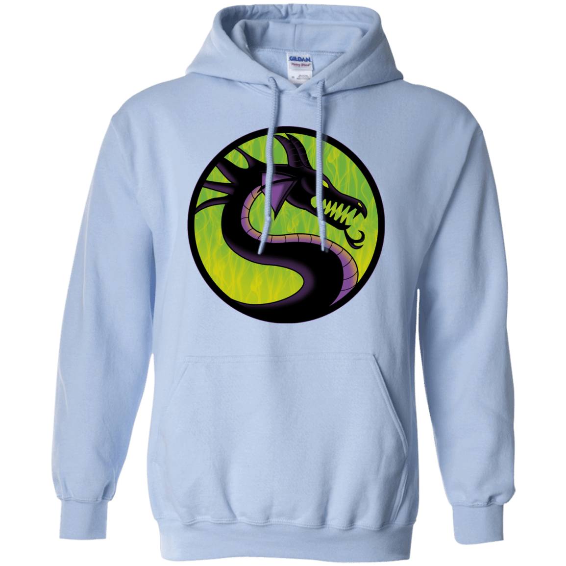 Sweatshirts Light Blue / S Cursed Kombat Pullover Hoodie