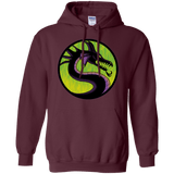 Sweatshirts Maroon / S Cursed Kombat Pullover Hoodie