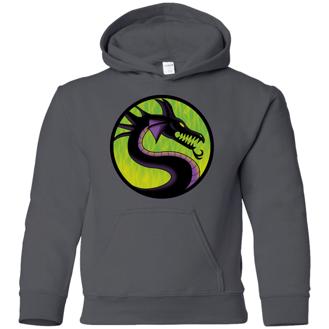 Sweatshirts Charcoal / YS Cursed Kombat Youth Hoodie
