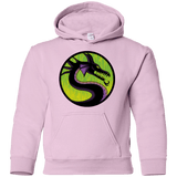 Sweatshirts Light Pink / YS Cursed Kombat Youth Hoodie