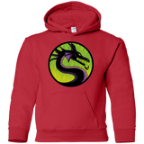 Sweatshirts Red / YS Cursed Kombat Youth Hoodie