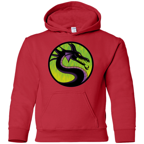 Sweatshirts Red / YS Cursed Kombat Youth Hoodie