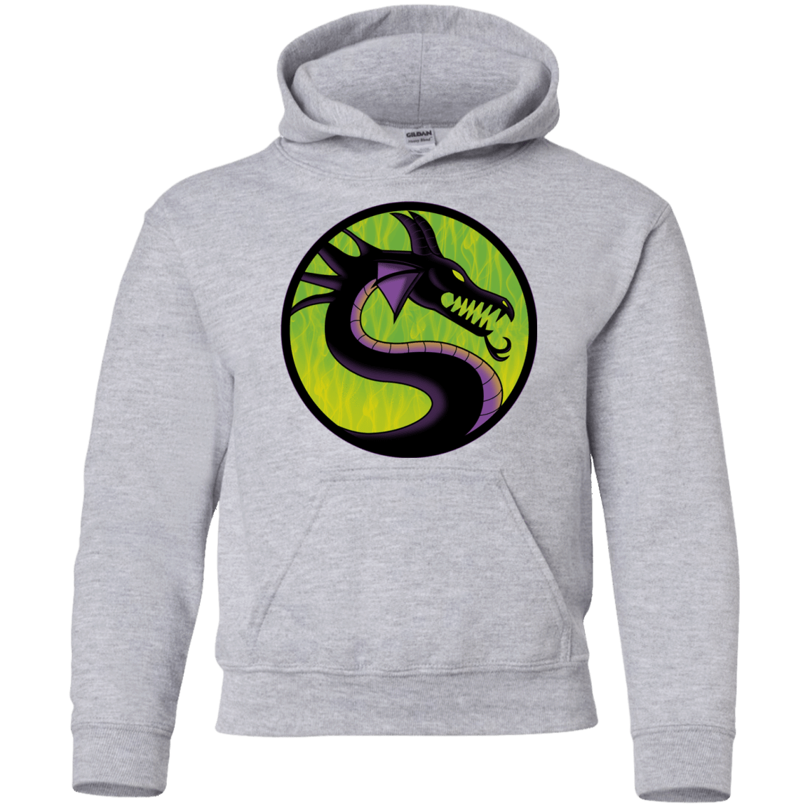 Sweatshirts Sport Grey / YS Cursed Kombat Youth Hoodie