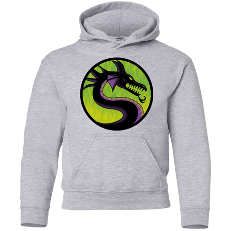 Sweatshirts Sport Grey / YS Cursed Kombat Youth Hoodie