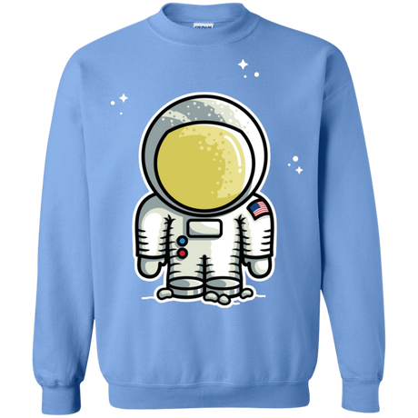 Sweatshirts Carolina Blue / S Cute Astronaut Crewneck Sweatshirt