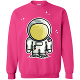 Sweatshirts Heliconia / S Cute Astronaut Crewneck Sweatshirt